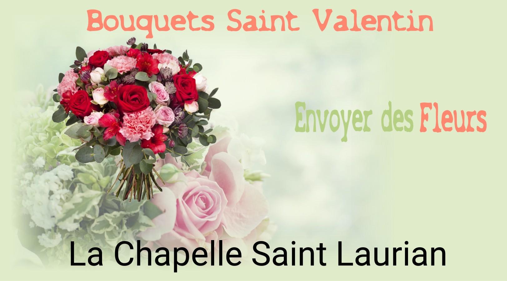 Roses de Saint-Valentin livrées à La Chapelle-Saint-Laurian